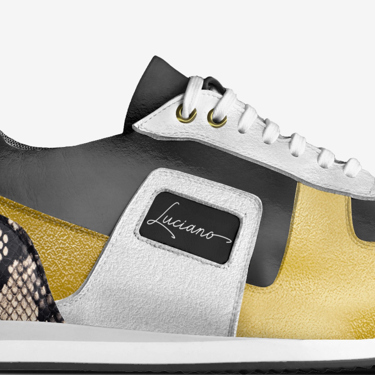 Luciano's custom made in Italy shoes by Corey Boyd Jr | Detail view