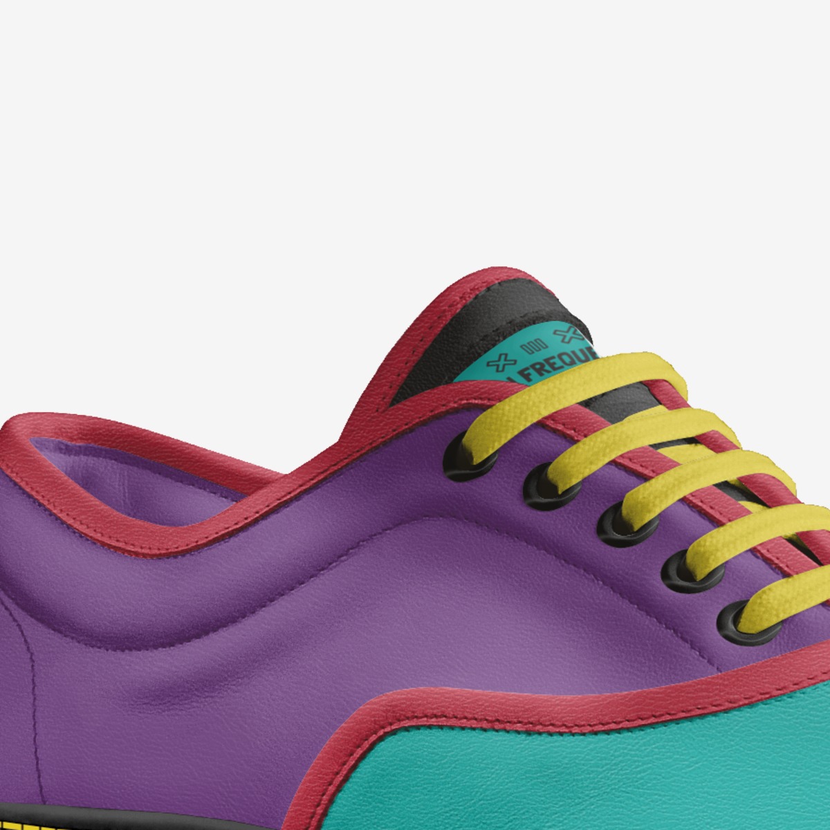 High Frequency custom made in Italy shoes by Rasheeda Cope | Detail view