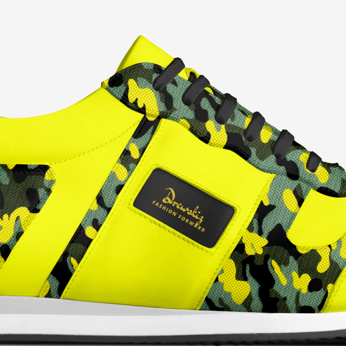 CAMOKAZEEZ YZ  custom made in Italy shoes by Andrew Stadeker | Detail view