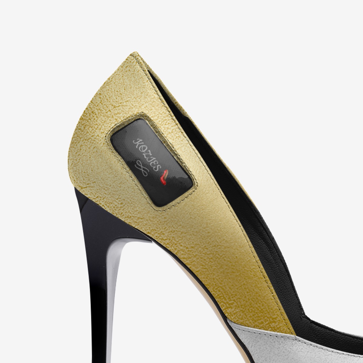 KOZIES 👠 custom made in Italy shoes by Cozetta Brown | Detail view