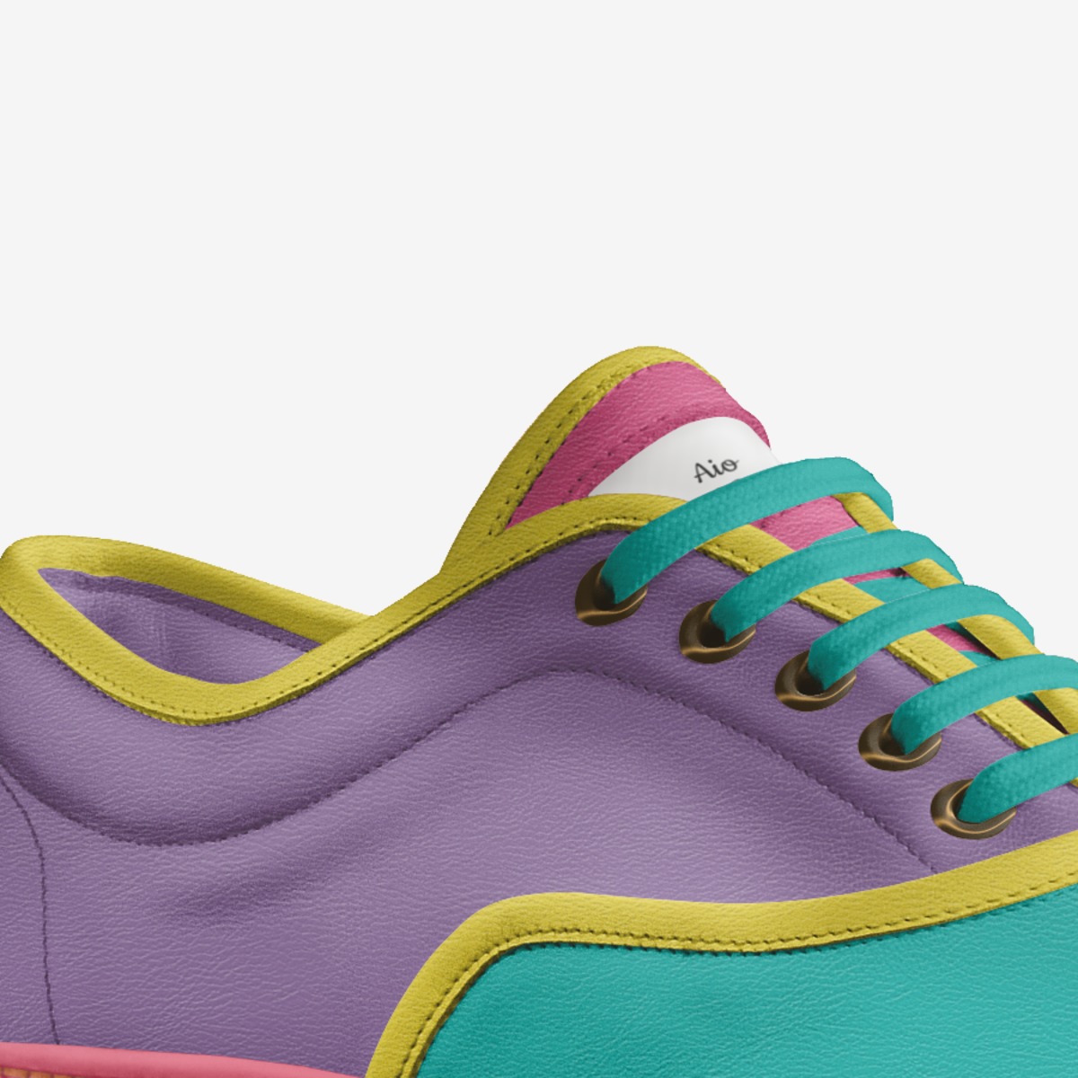 Aio custom made in Italy shoes by Ioana Obadean | Detail view