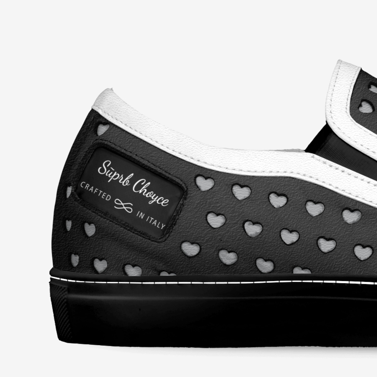 Sūprb Choyce  custom made in Italy shoes by Omari Choyce | Detail view