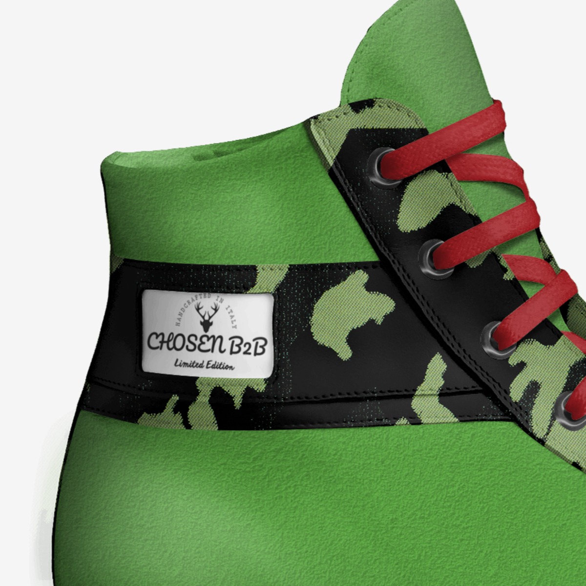 CHOSEN B2B custom made in Italy shoes by Brent Bristol | Detail view