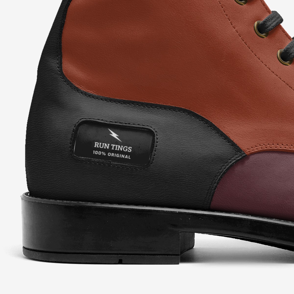 Run Tings custom made in Italy shoes by Jozanne Marie | Detail view