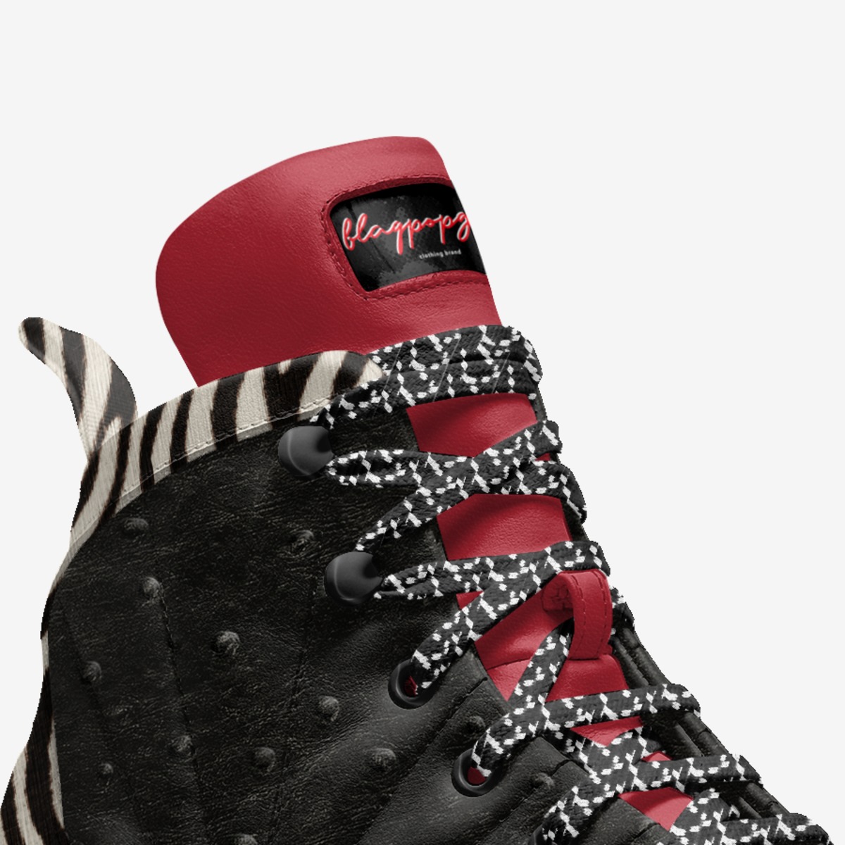 blaqpopgod custom made in Italy shoes by Jawan (jay Dot) Starling | Detail view