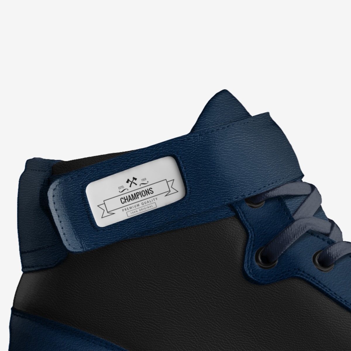 champions custom made in Italy shoes by Dylan Mr | Detail view