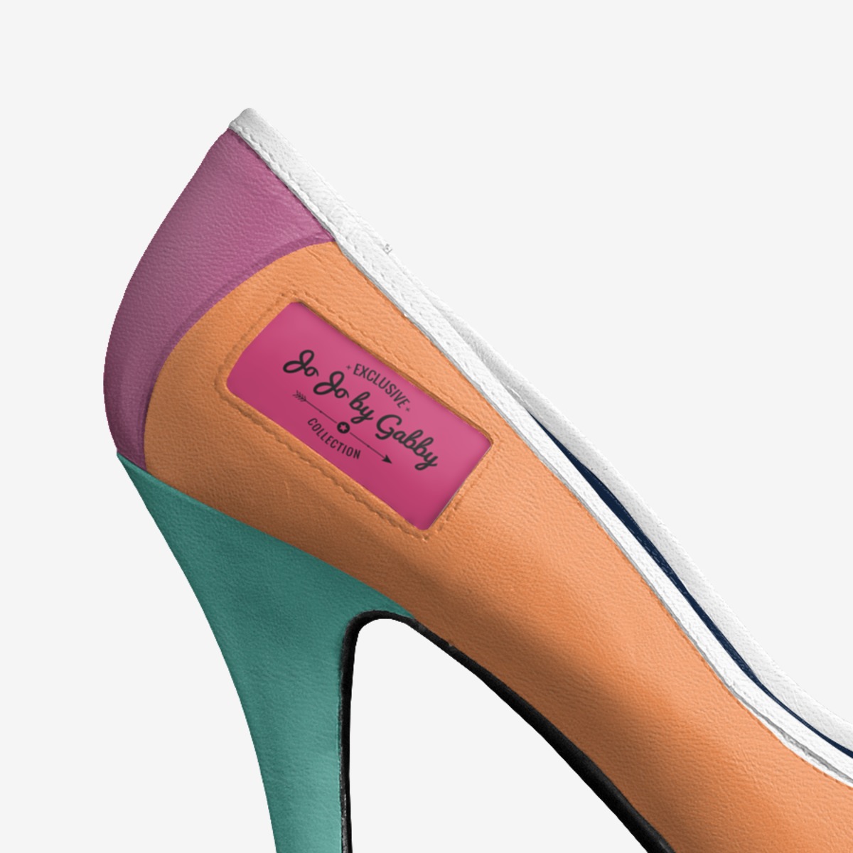 JoJo by Gabby custom made in Italy shoes by Kelsey Hagstrom | Detail view