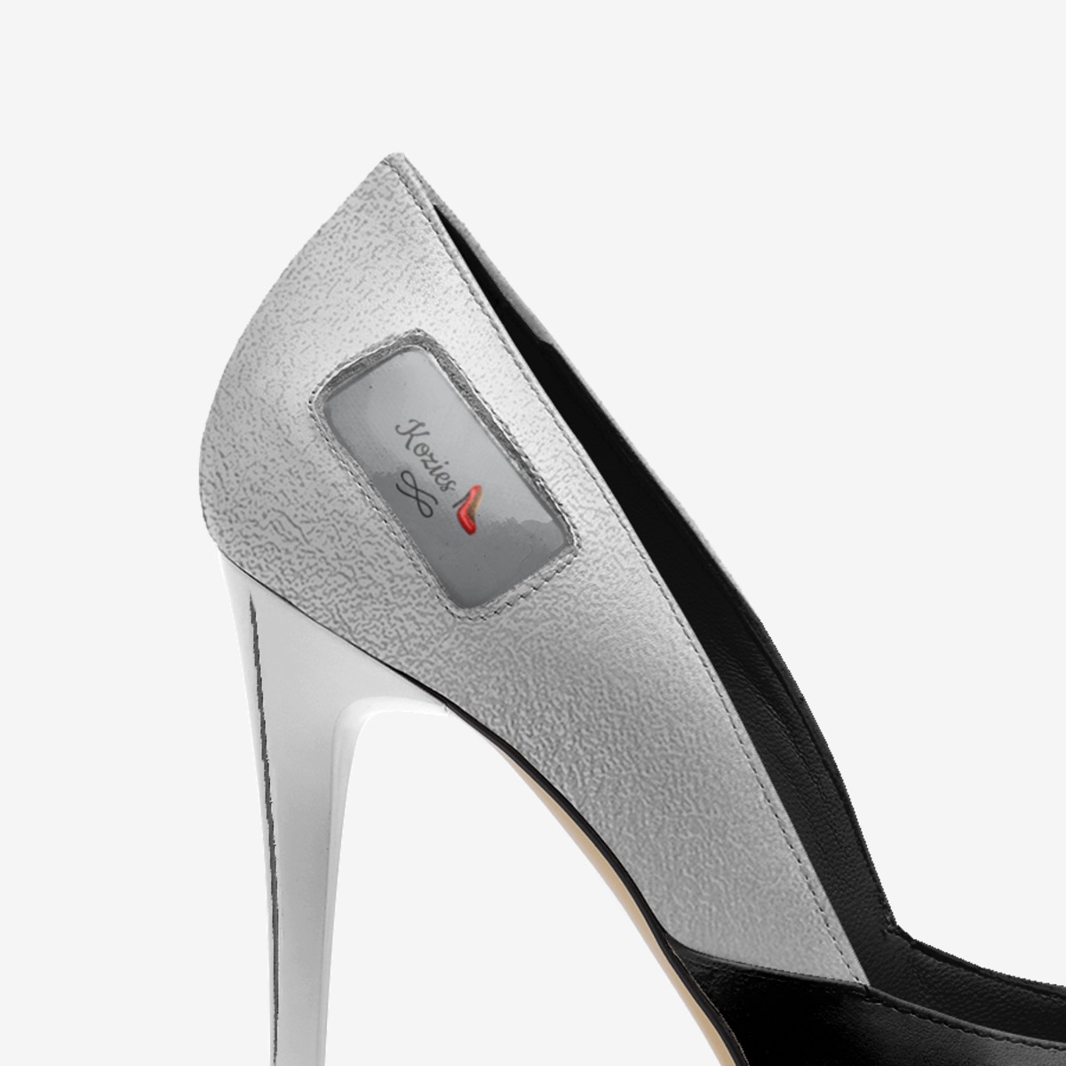 Kozies 👠 custom made in Italy shoes by Cozetta Brown | Detail view
