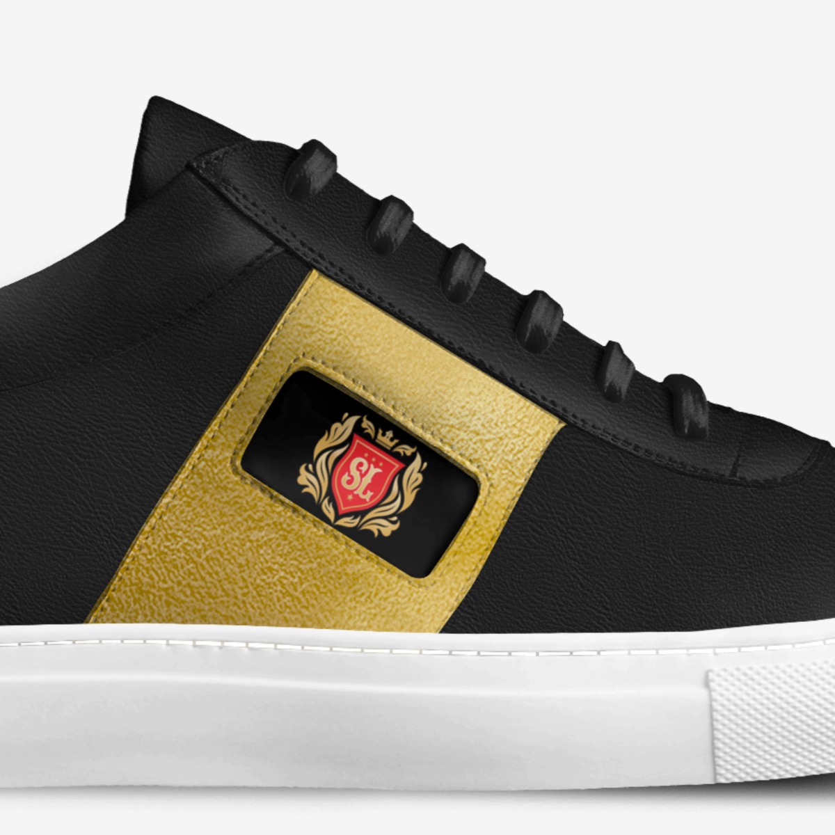 SL custom made in Italy shoes by Lucien M Kabuya | Detail view