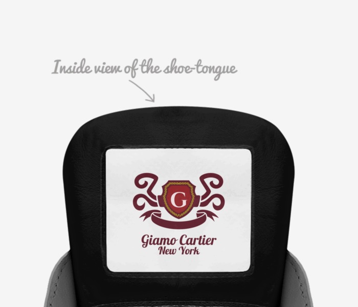 GIAMO  custom made in Italy shoes by James Carter | Tongue view