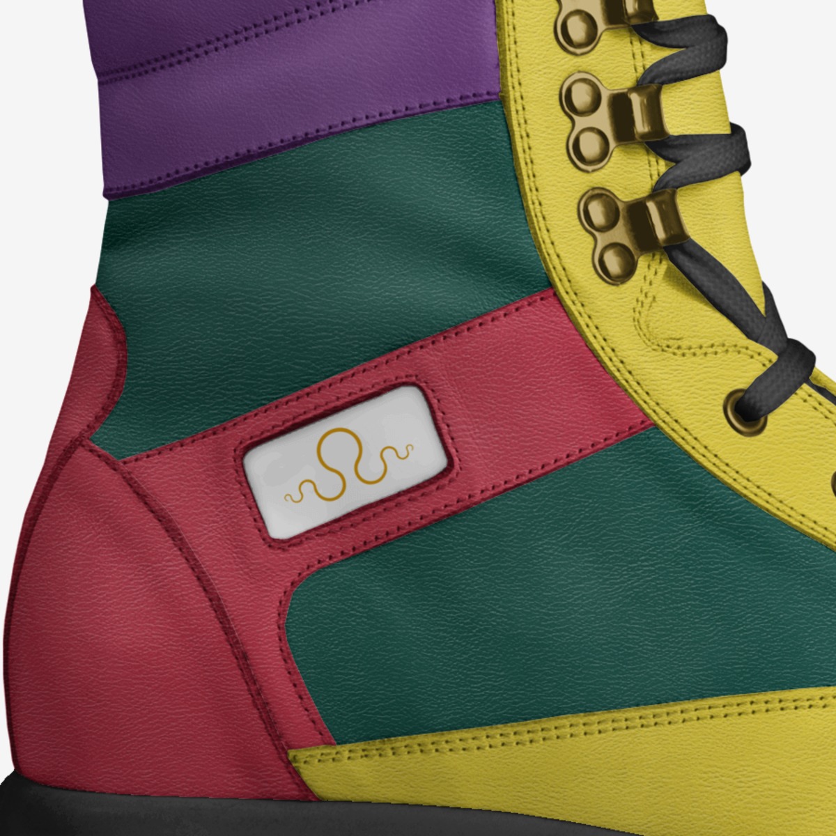 Kraken "Up UP" custom made in Italy shoes by Carlos Segarra | Detail view