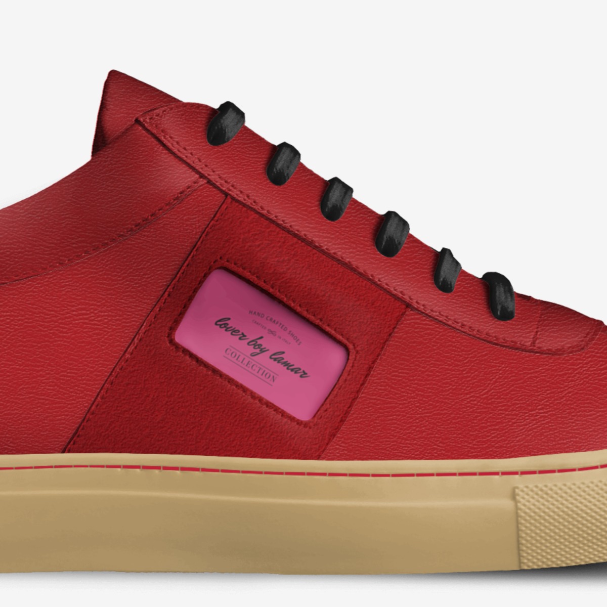 lover boy lamar custom made in Italy shoes by Lamar Bullock | Detail view