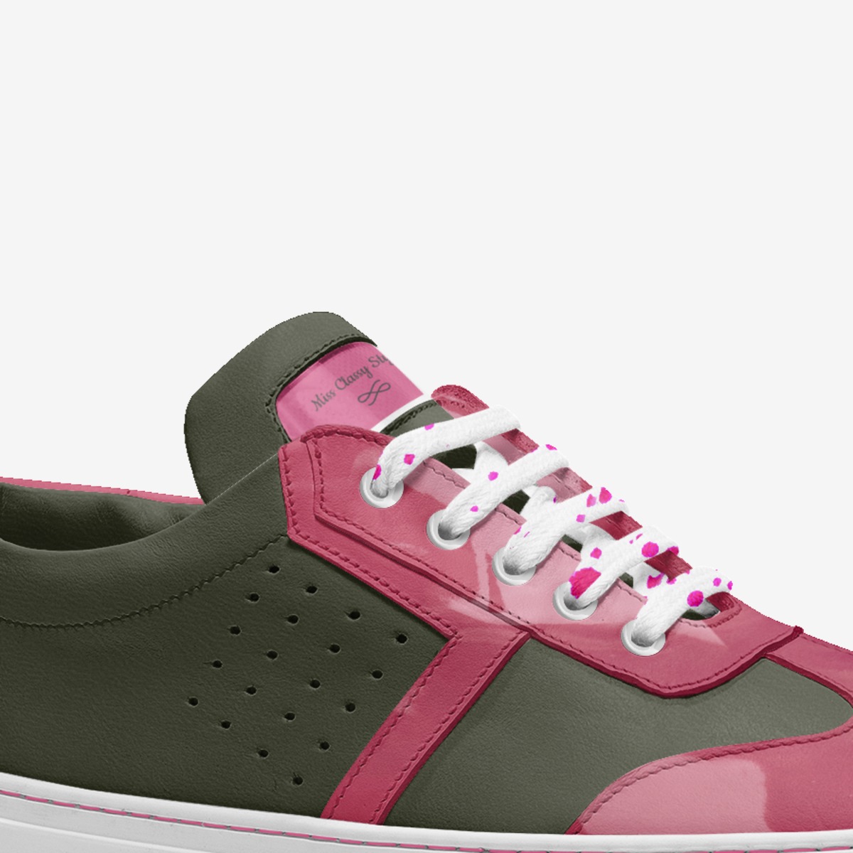 Miss Classy Style' custom made in Italy shoes by Marcie Taylor | Detail view