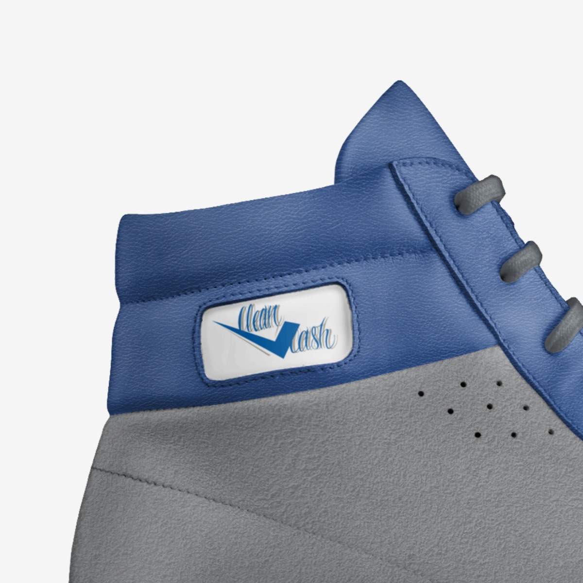 Clean cash Lt Jumpers custom made in Italy shoes by Deon Landry | Detail view