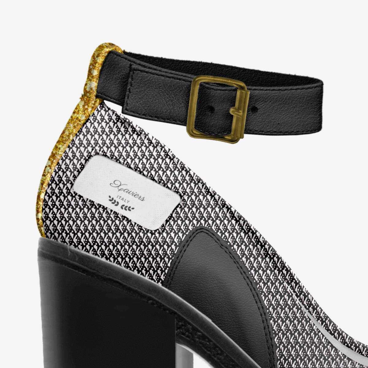 Xaviers custom made in Italy shoes by Will Sanders | Detail view