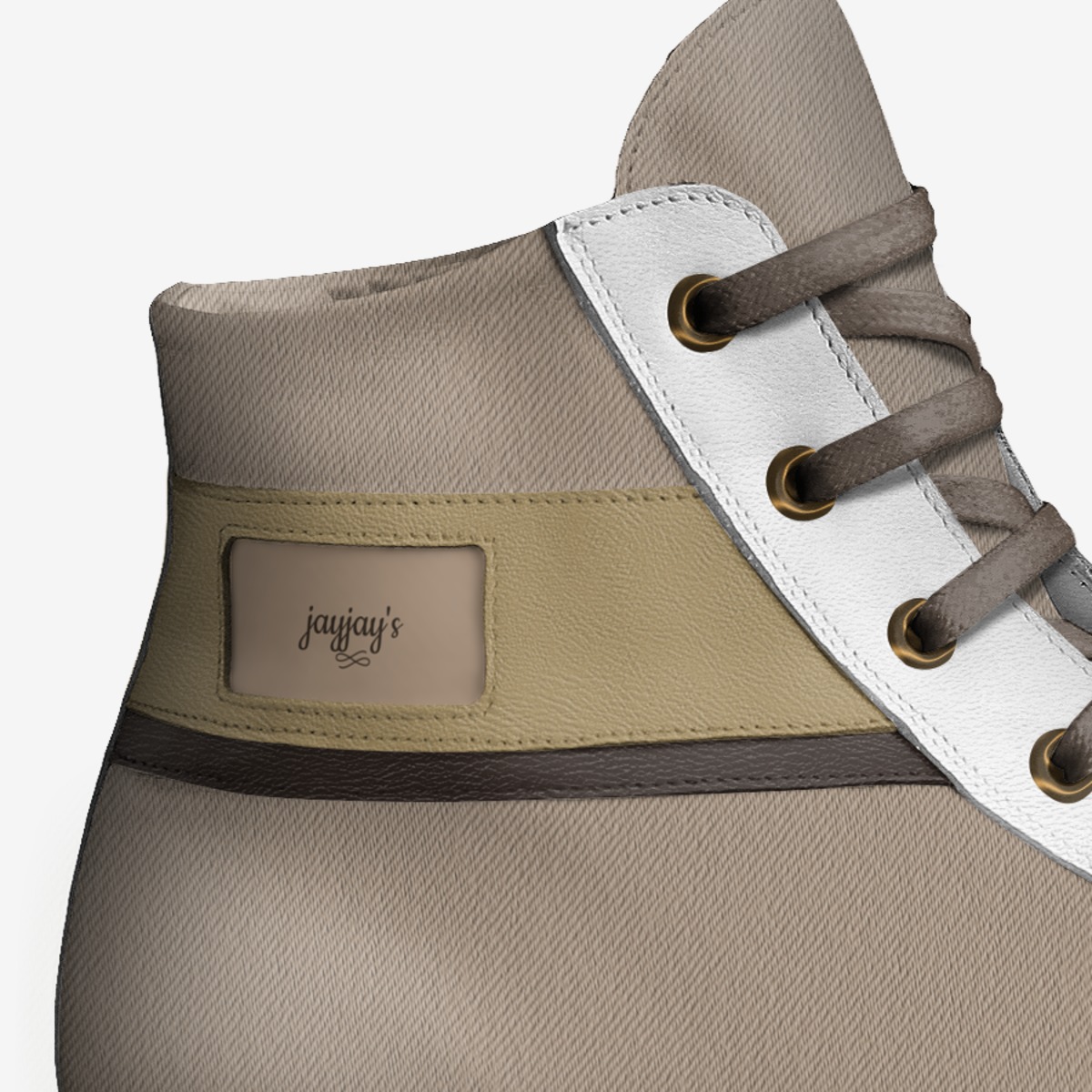 jayjay's custom made in Italy shoes by Jaylin Magee | Detail view