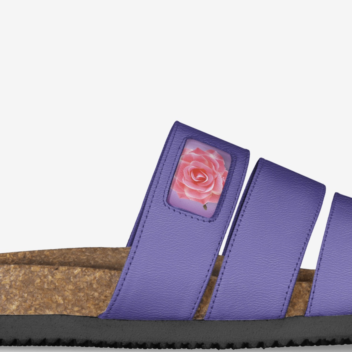 Vibrant Girl custom made in Italy shoes by Shavonda Robinson | Detail view