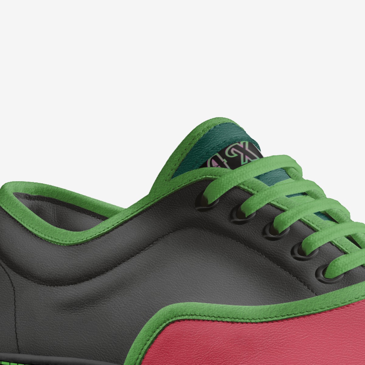Cyclops custom made in Italy shoes by Anarchist X-sports | Detail view