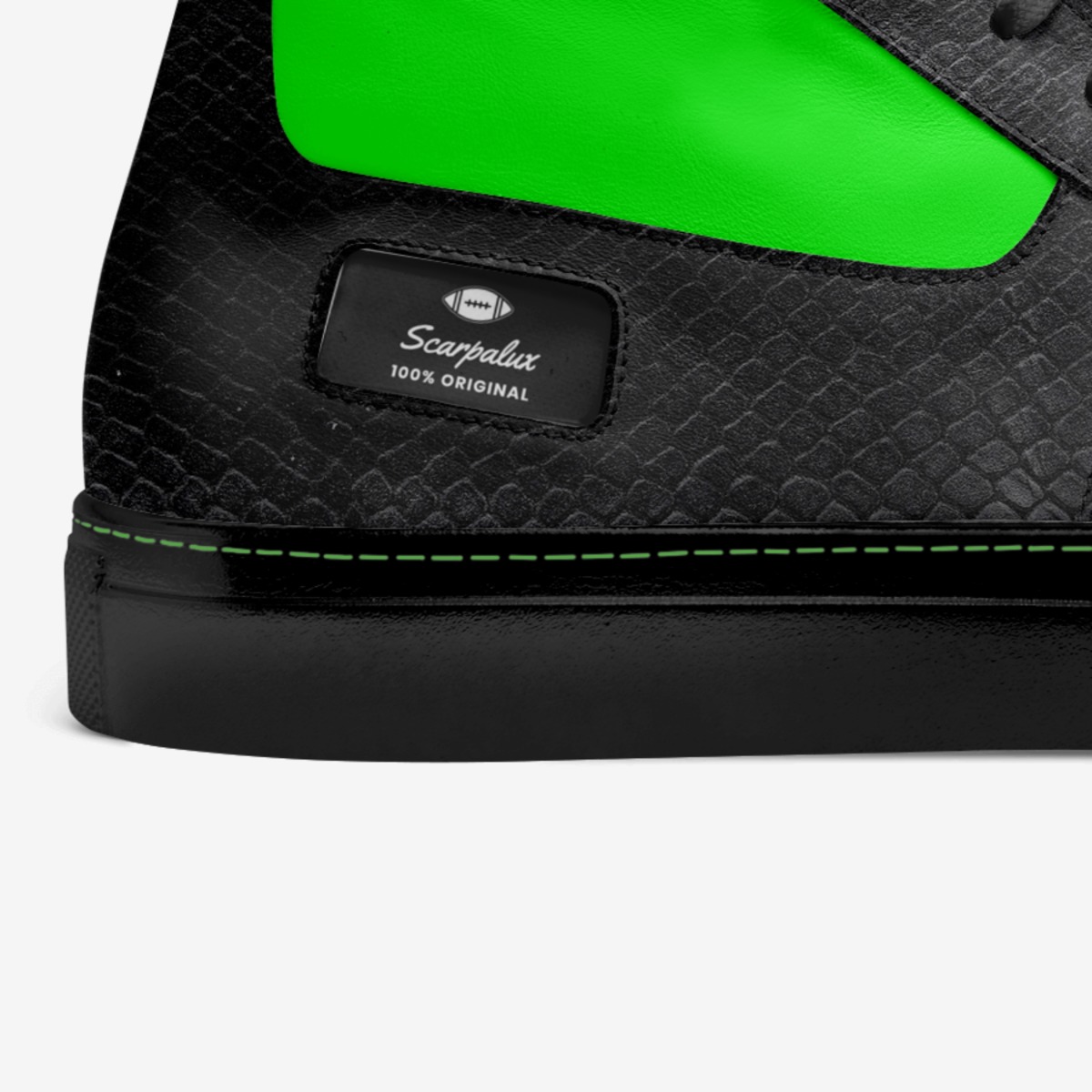Scarpalux custom made in Italy shoes by Arnulfo Figueroa | Detail view
