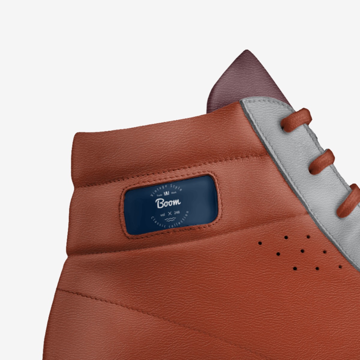 Boom custom made in Italy shoes by Tyron Mccoy | Detail view