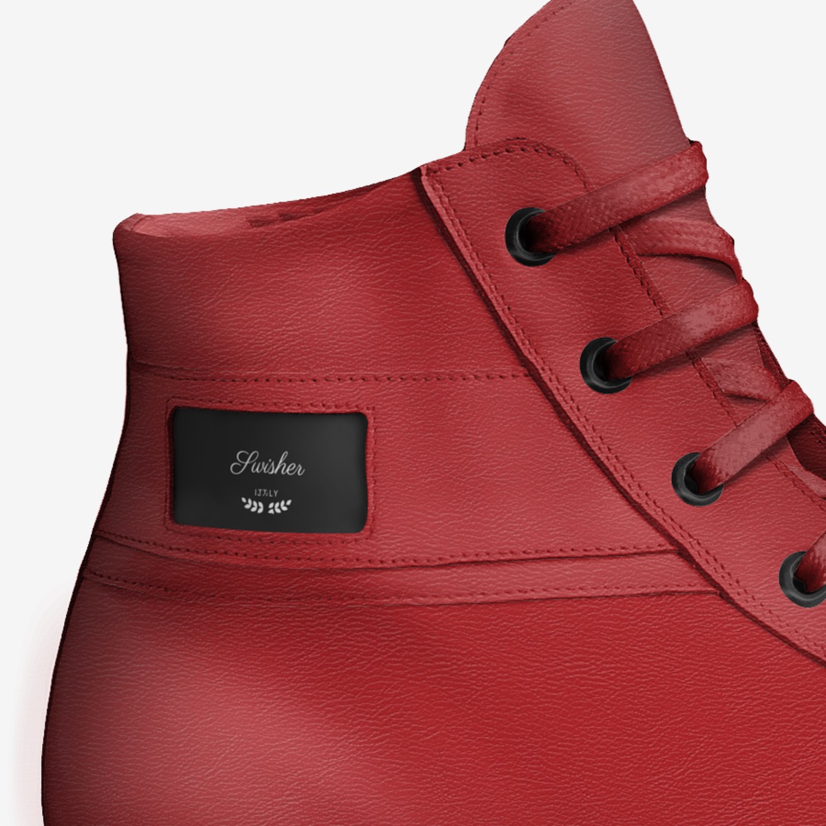 Swisher custom made in Italy shoes by Johnathan Schieber | Detail view