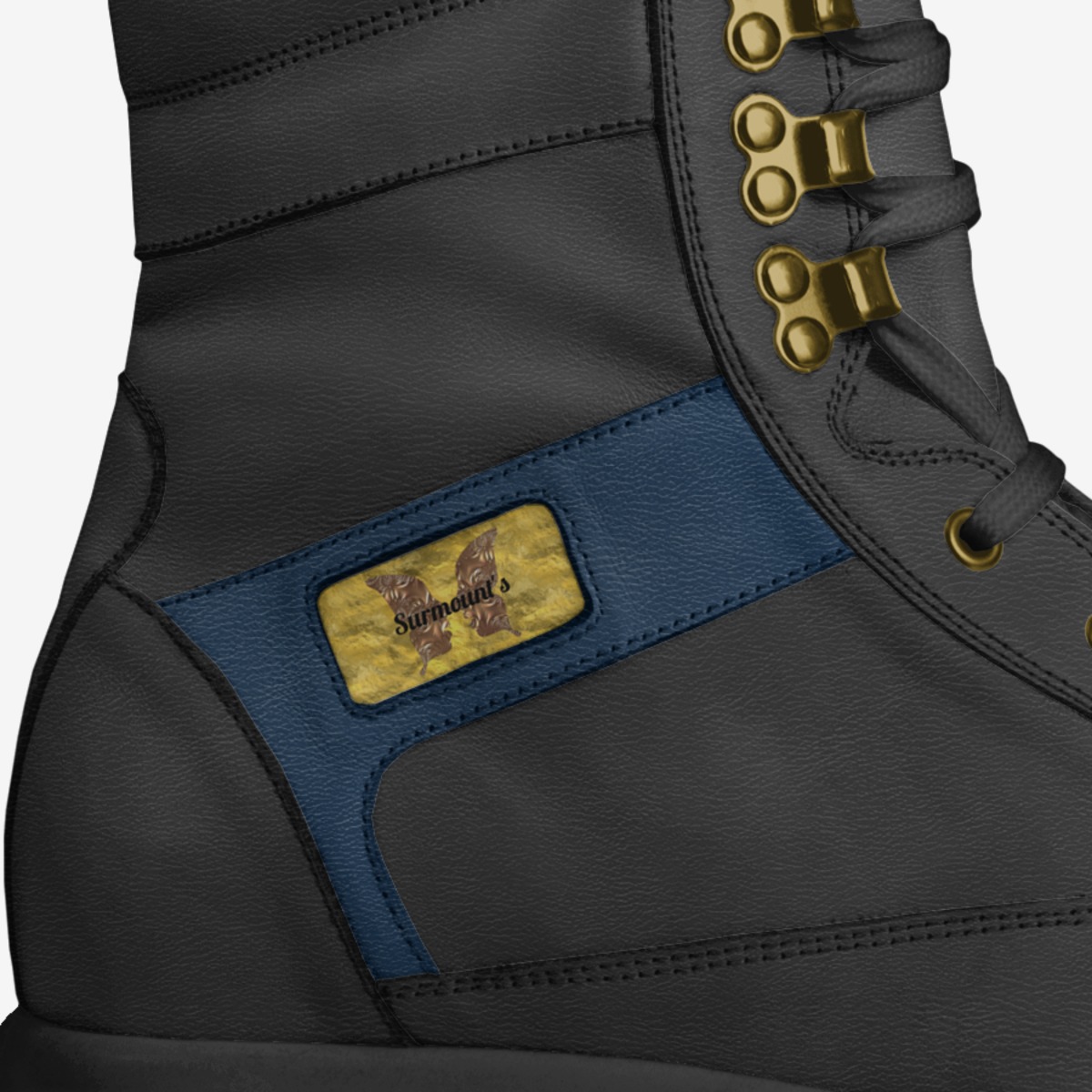 Surmount Bishop's custom made in Italy shoes by Sue Page | Detail view