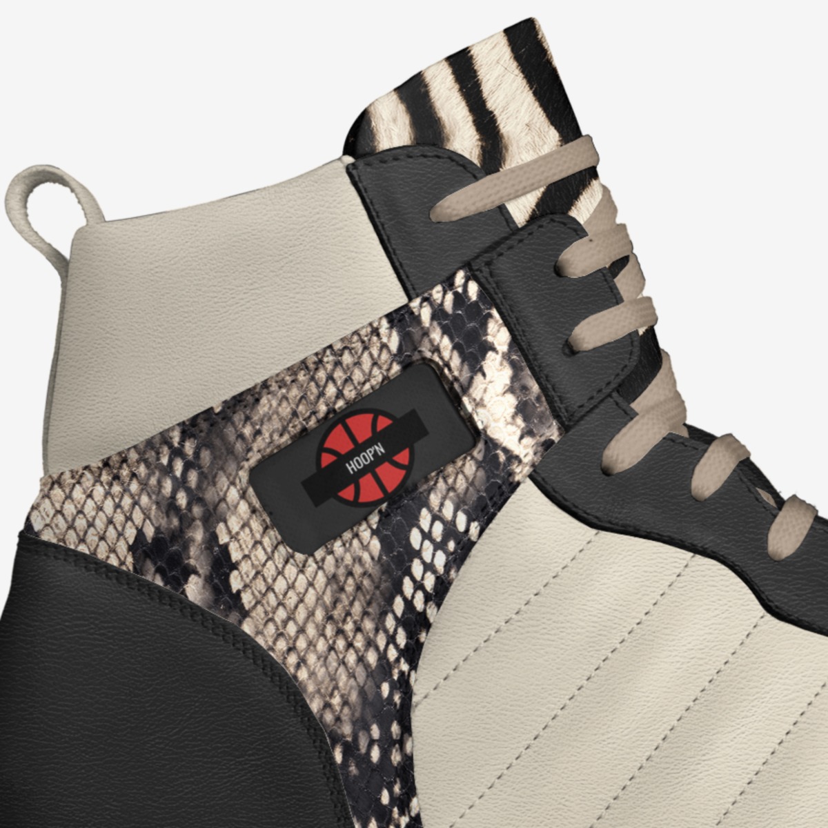 MySneaks custom made in Italy shoes by Phil Brady | Detail view