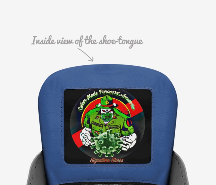 QMP HT custom made in Italy shoes by Ronald Roberts | Tongue view