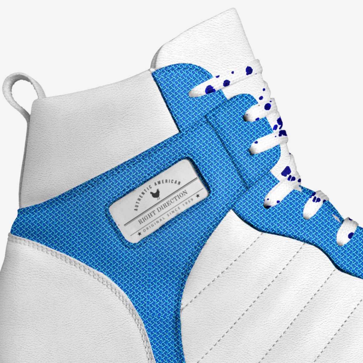 Right Direction  custom made in Italy shoes by Detarius Knox | Detail view