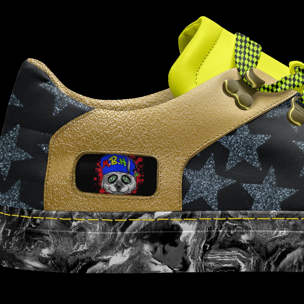 Money Bag Hustler A Custom Shoe concept by Ramadan Campbell bey