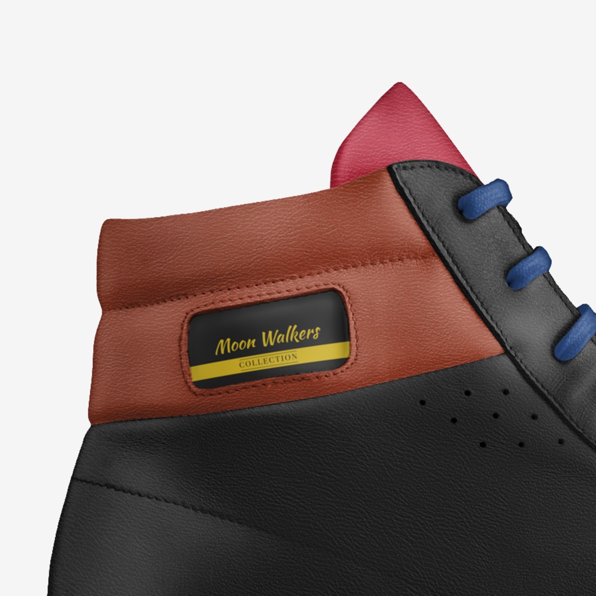 Moon Walkers custom made in Italy shoes by Dick Moon | Detail view