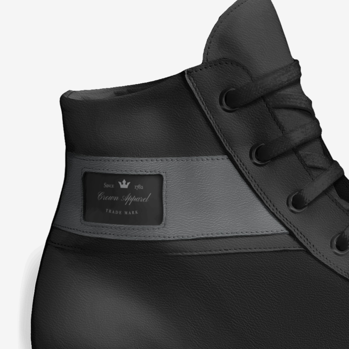 Crown Apparel custom made in Italy shoes by Eric Moore | Detail view