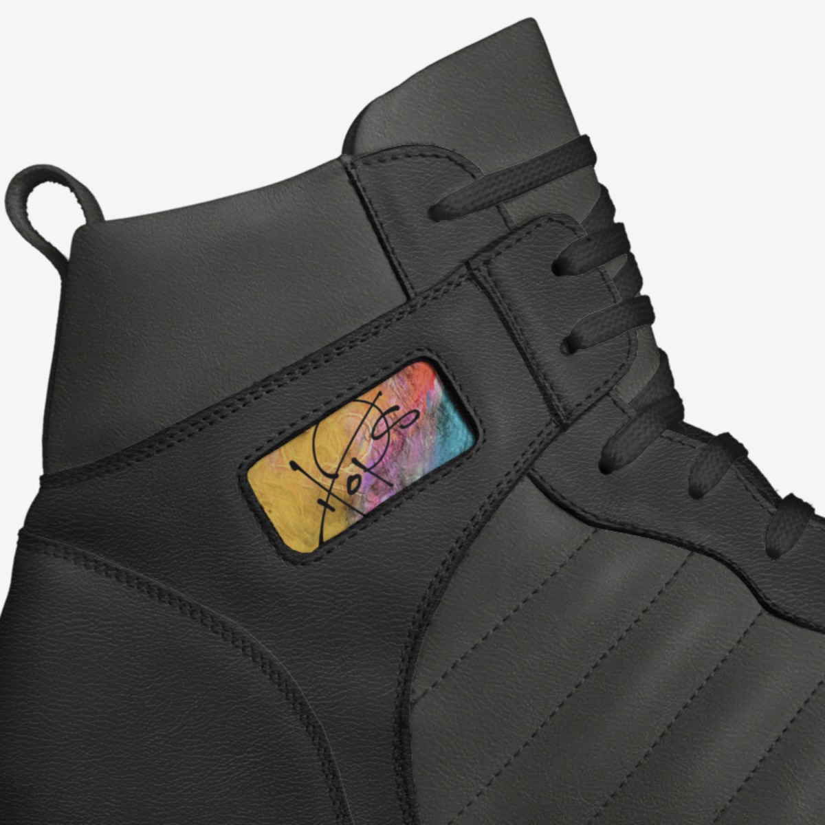 Hops custom made in Italy shoes by Steven Hopson | Detail view