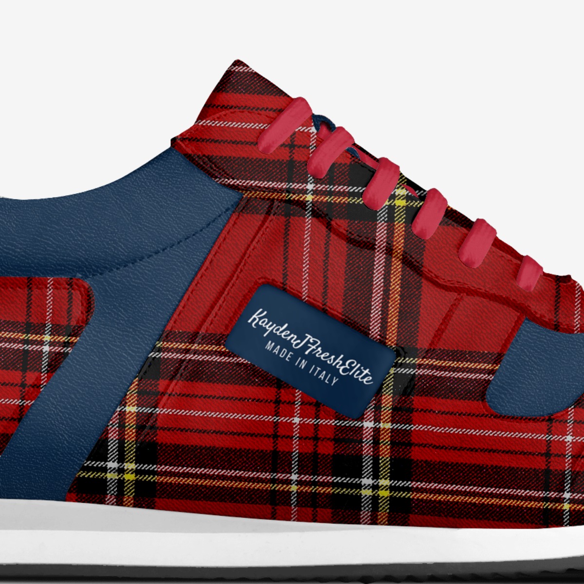 KaydenJFreshElite custom made in Italy shoes by Oscar Starr | Detail view