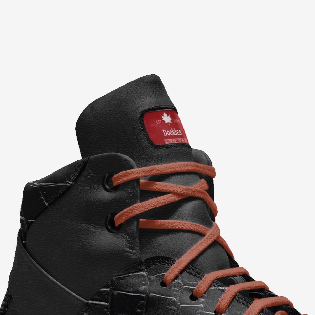 Dookies custom made in Italy shoes by Amos Thompson | Detail view