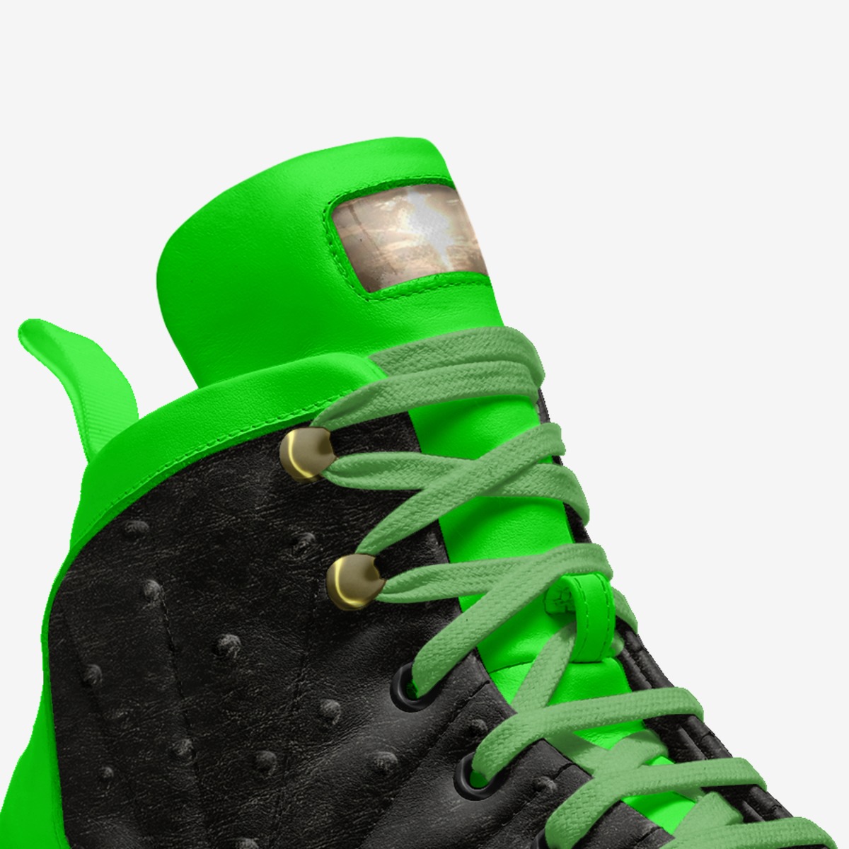 CONQUEST custom made in Italy shoes by Cedric Harris | Detail view