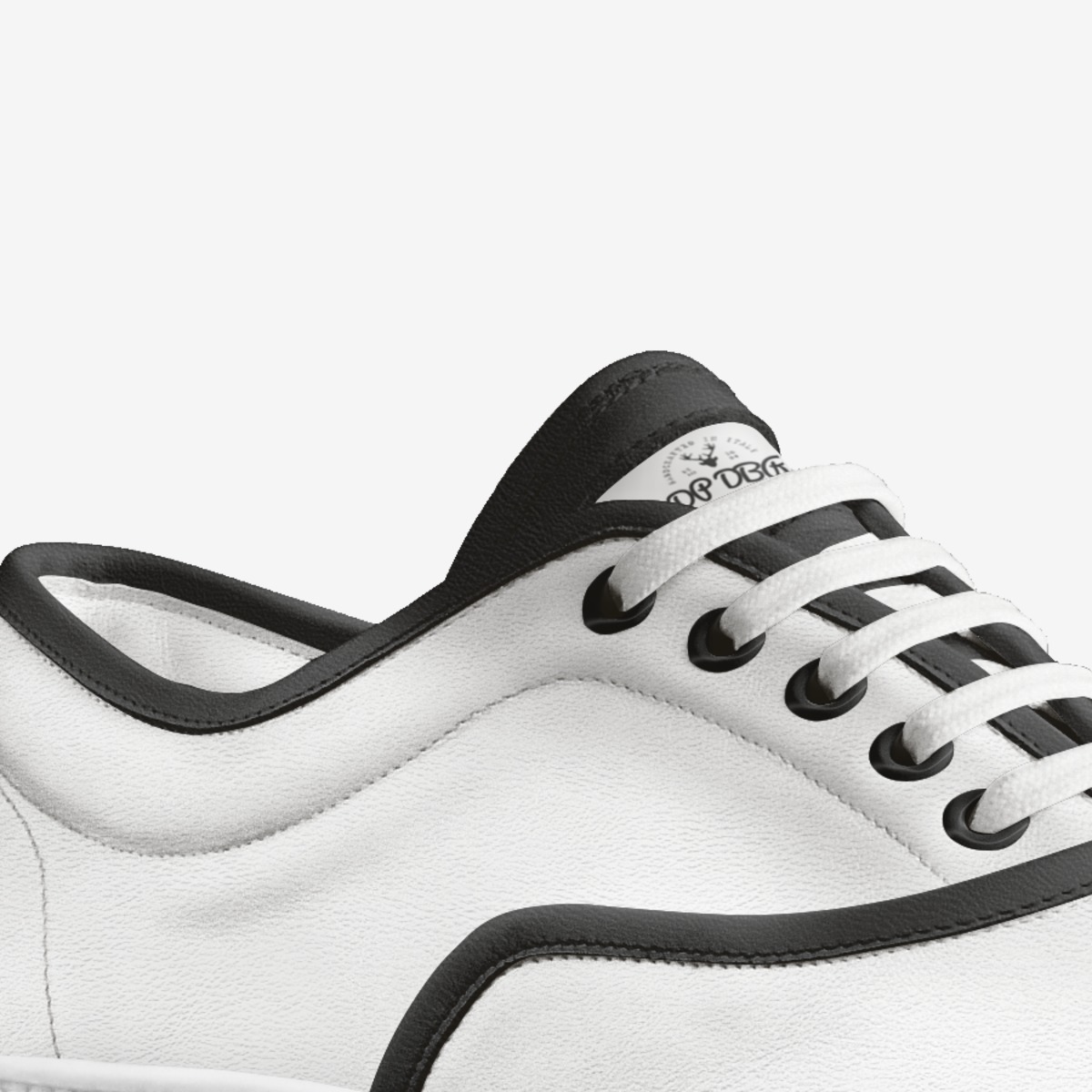 DP DBR custom made in Italy shoes by Ruben De Buck | Detail view