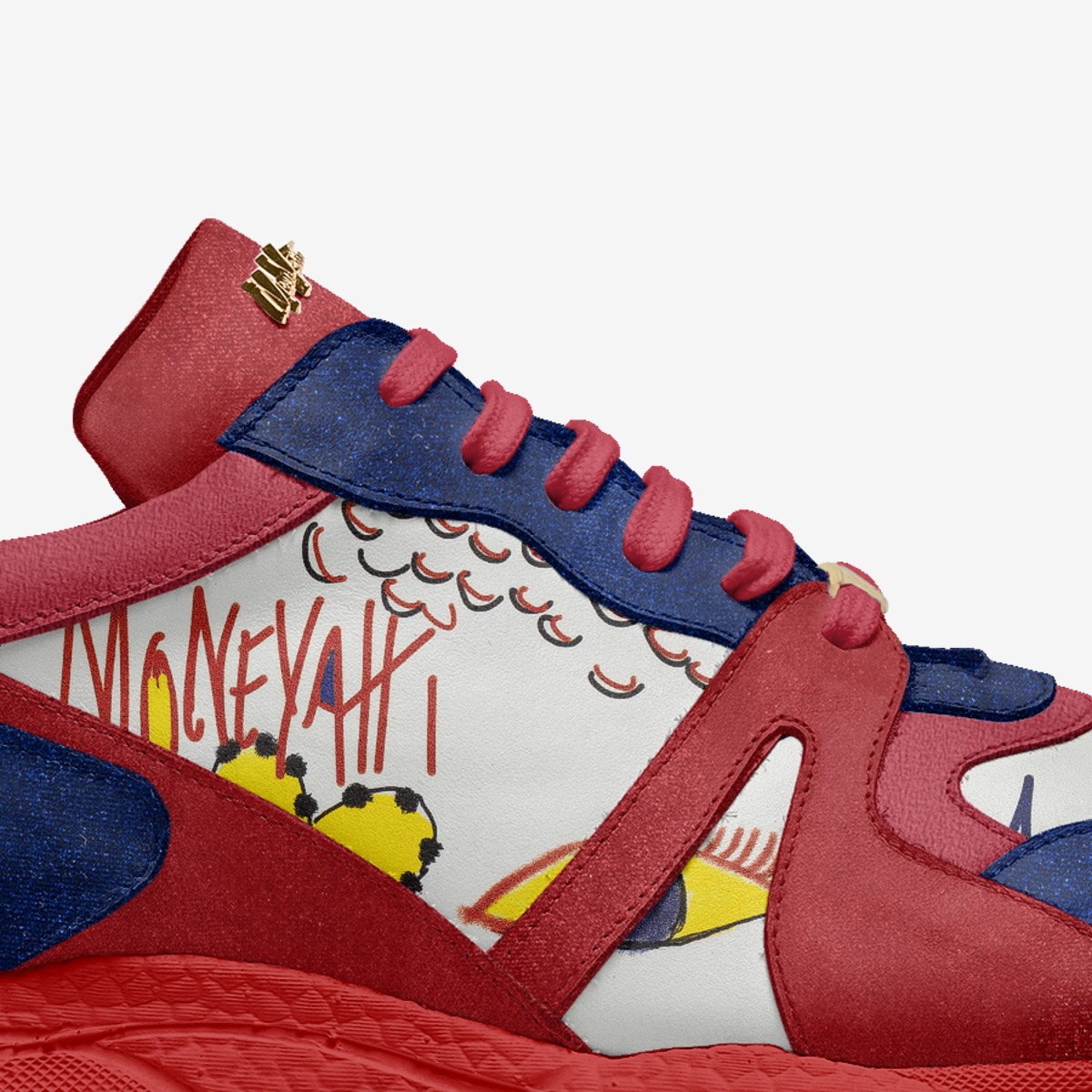 Nem P50 custom made in Italy shoes by Moneyatti Brand | Detail view
