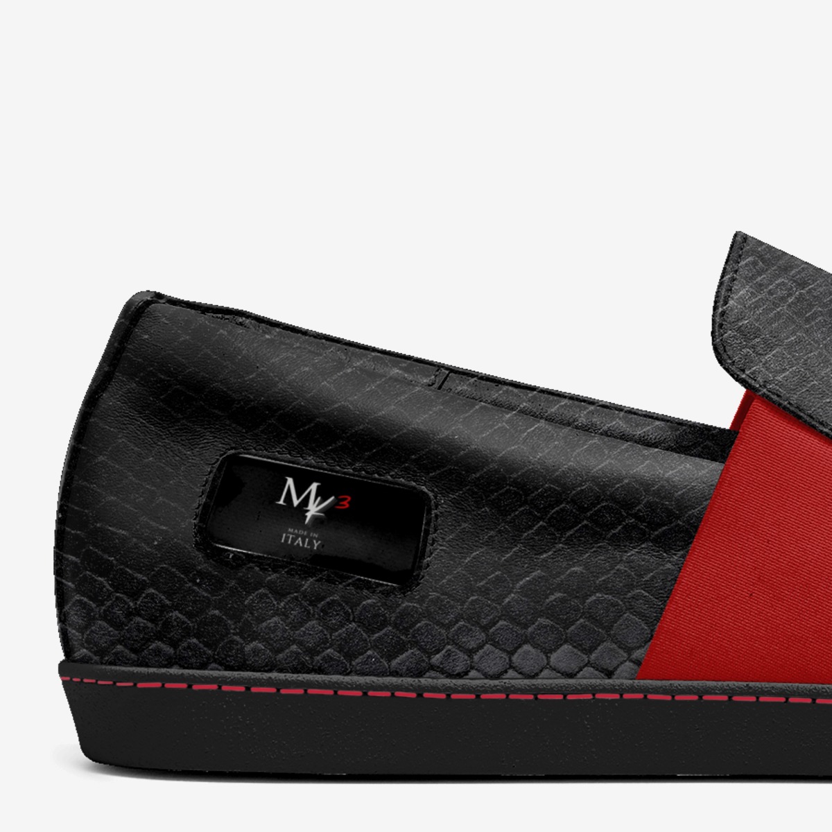 Micah custom made in Italy shoes by Conrad Campbell | Detail view