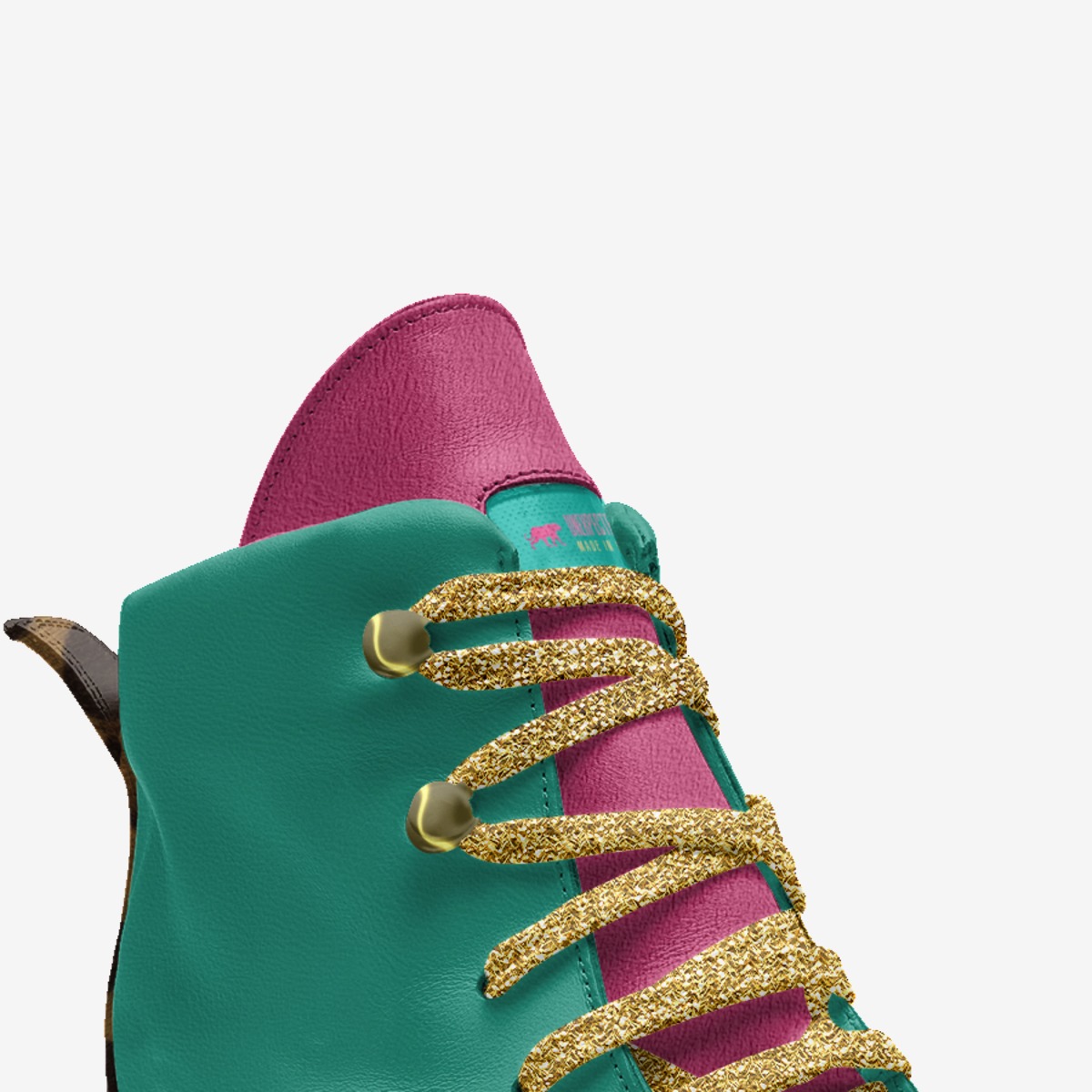 Unexpected Kings  custom made in Italy shoes by Greg Buchanan | Detail view