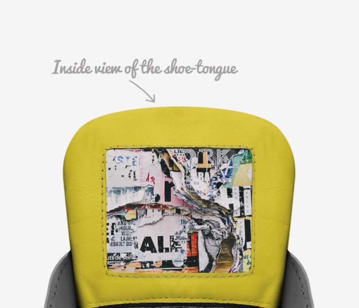 40402 custom made in Italy shoes by Ci Mathews | Tongue view