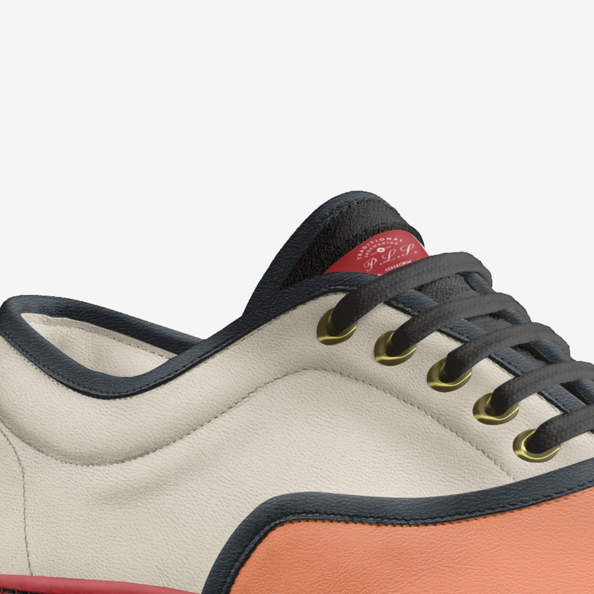 P.L.S. custom made in Italy shoes by Derrell Alves | Detail view