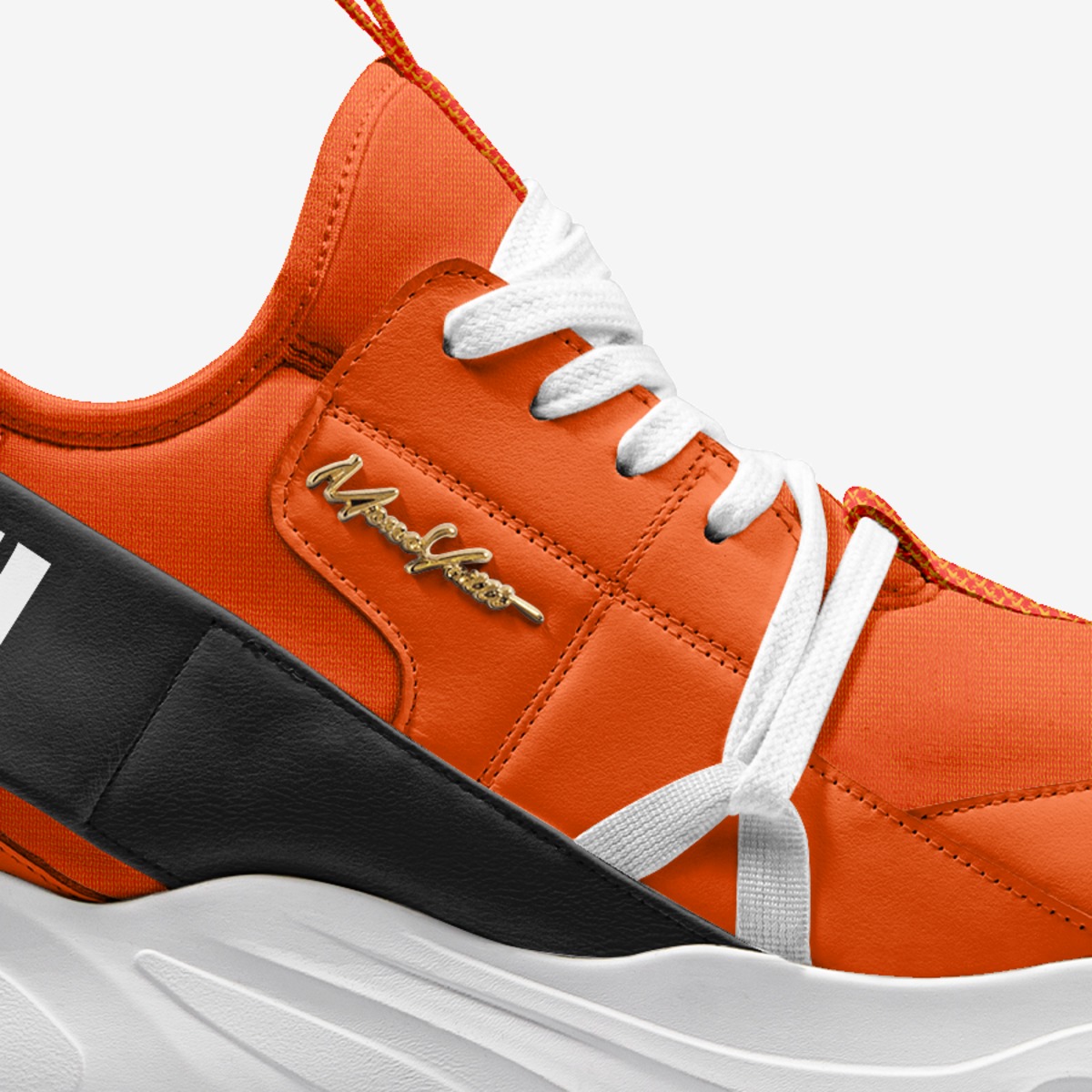 Victory 006 custom made in Italy shoes by Moneyatti Brand | Detail view
