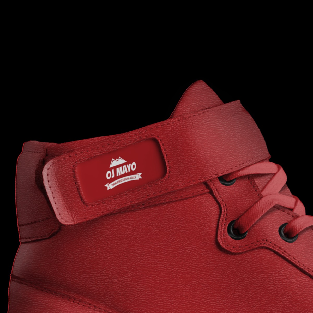Adidas red high ankle shoes top