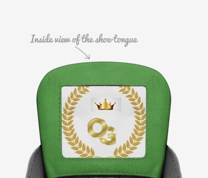 O.G.1 Orgullo custom made in Italy shoes by K Walter Adams I | Tongue view