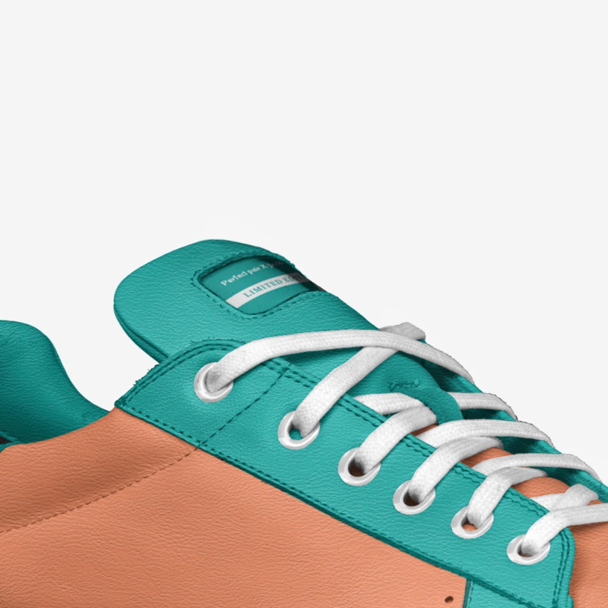 Perfect pair custom made in Italy shoes by Ethnic Mood | Detail view