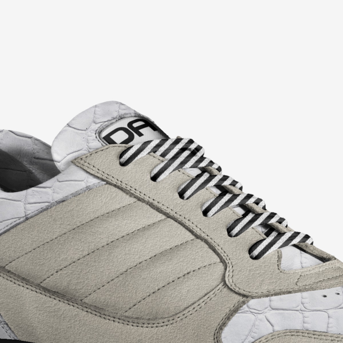 Dafit meta verse custom made in Italy shoes by Michael Brownlee | Detail view