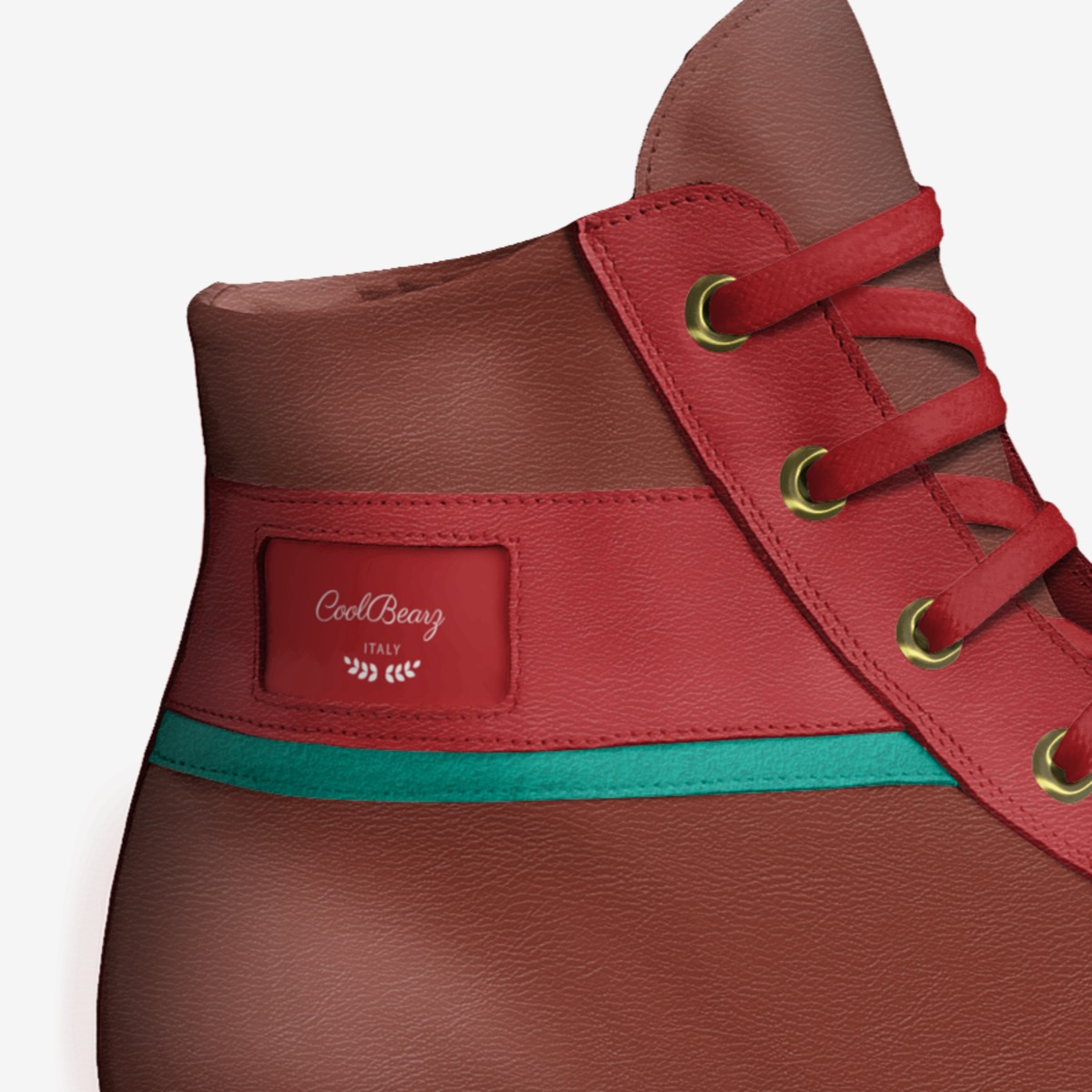 CoolBearz  custom made in Italy shoes by Autumn Kilpatrick | Detail view