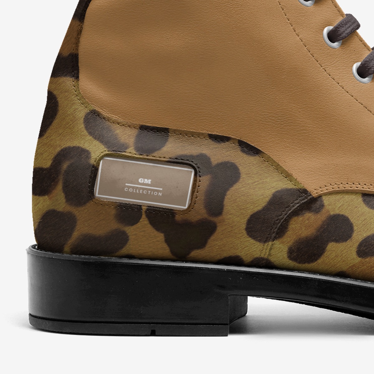 GM custom made in Italy shoes by Gloria Moore | Detail view