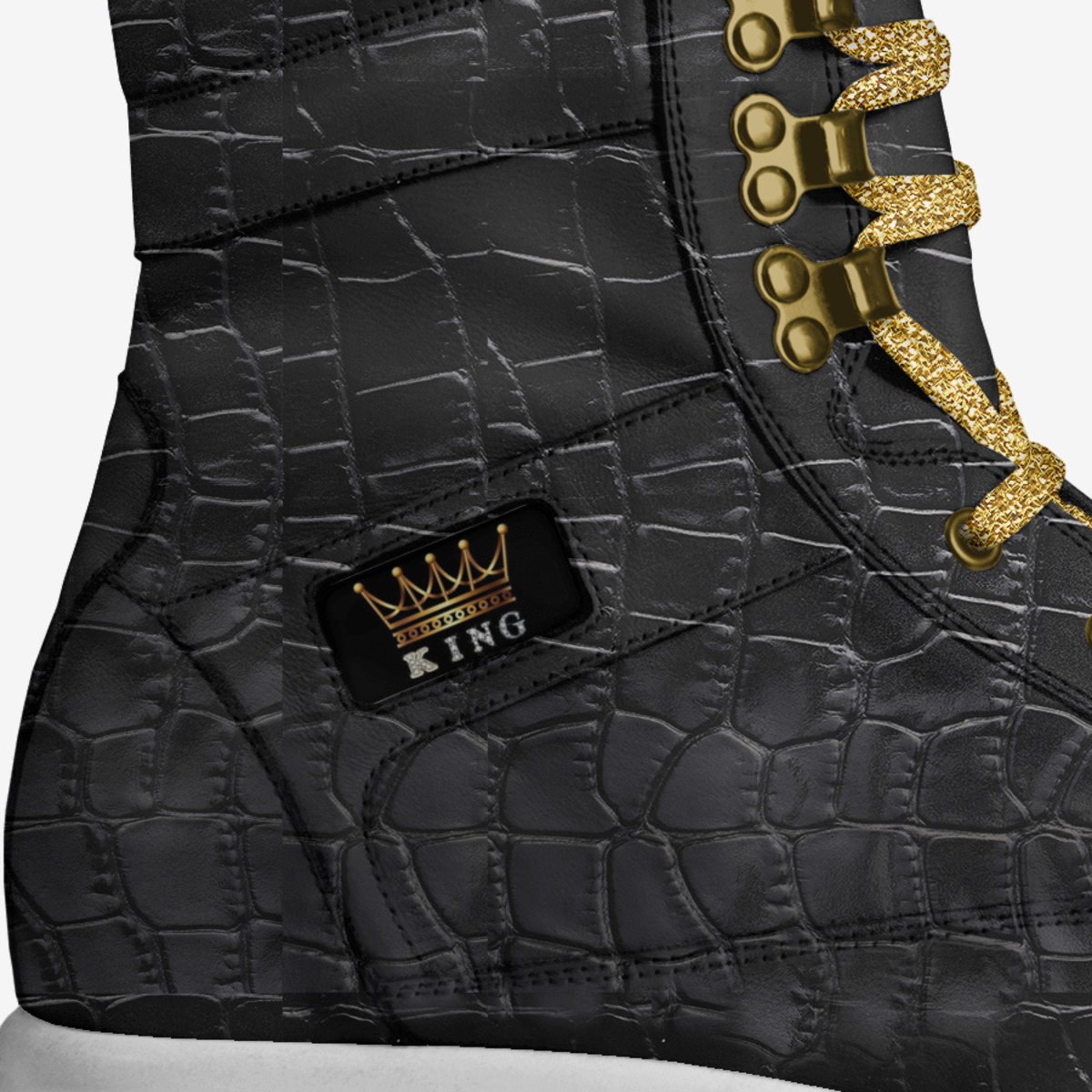 King Of Kings II custom made in Italy shoes by King Solomon | Detail view